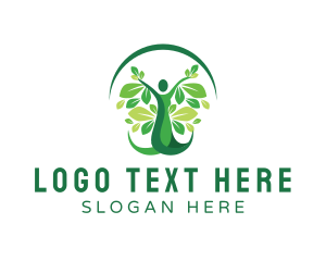 Environment - Human Plant Wellness logo design