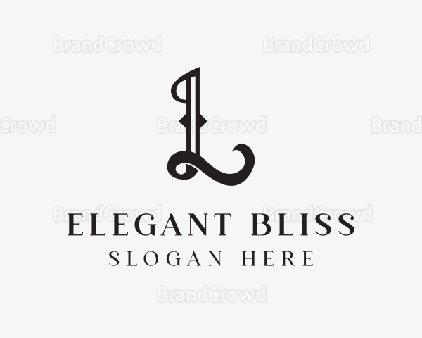 Elegant Luxury Business Letter L Logo