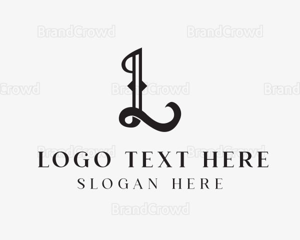 Elegant Luxury Business Letter L Logo