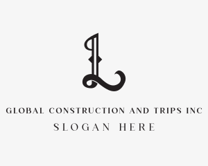Elegant Luxury Business Letter L Logo