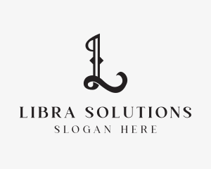 Elegant Luxury Business Letter L logo design