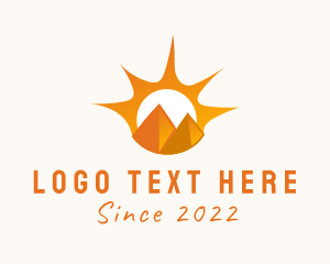 Tourism - Sun Mountain Outdoor logo design