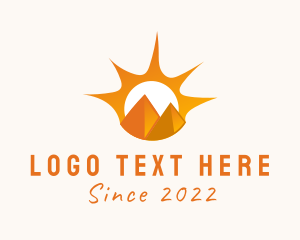 Travel - Sun Mountain Outdoor logo design