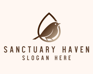 Brown Bird Sanctuary logo design
