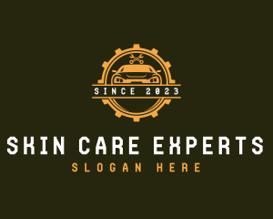 Car Care Gear Mechanic logo design