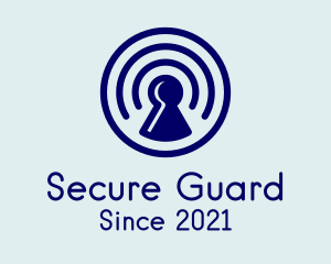 Security Keyhole Lock  logo design