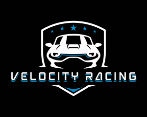 Car Racing Motorsport logo design