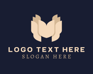 Beige - Tiara Luxe Accessory logo design