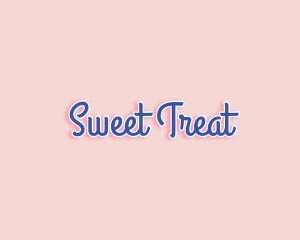 Cute Pastel Script logo design