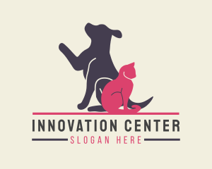 Center - Animal Veterinary Shelter logo design