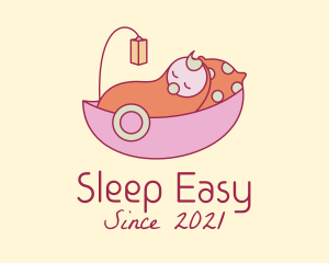 Baby Nursery Cradle  logo design