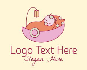 Baby Nursery Cradle  Logo