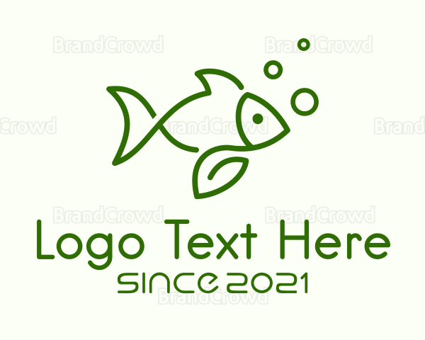 Organic Fish Farm Logo