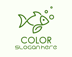 Organic Fish Farm Logo