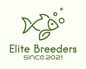 Organic Fish Farm logo design