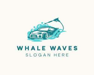 Car Pressure Wash logo design