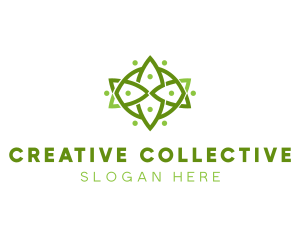 Floral Wellness Decor logo design