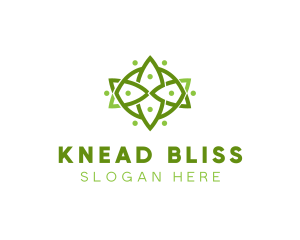 Floral Wellness Decor logo design