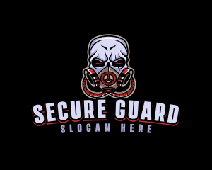 Spooky - Gas Mask Esports logo design