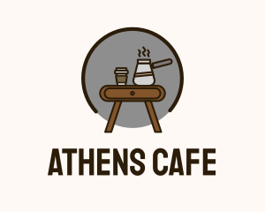 Table Coffee Pot logo design