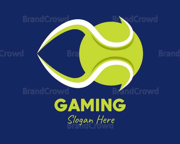 Green Tennis Ball Logo