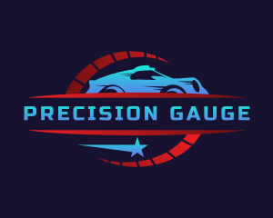 Gauge Car Vehicle logo design