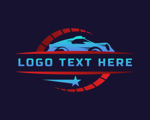 Vehicle - Gauge Car Vehicle logo design