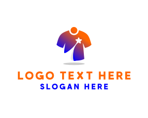 Print - Star Shirt Clothing logo design