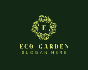 Sustainable Eco Gardening logo design