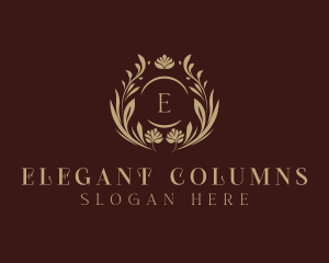 Elegant Spa Flowers logo design