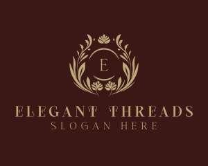 Elegant Spa Flowers logo design