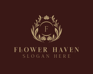 Elegant Spa Flowers logo design