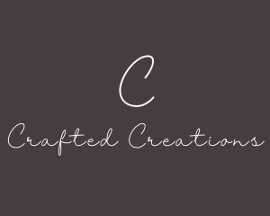 Handwritten Signature Fashion Tailoring logo design