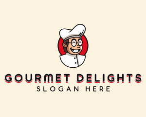 Gourmet Culinary Chef logo design