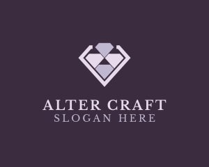 Diamond Crystal Jewelry logo design