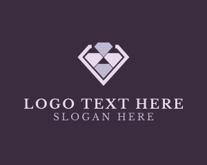 Glam - Diamond Crystal Jewelry logo design