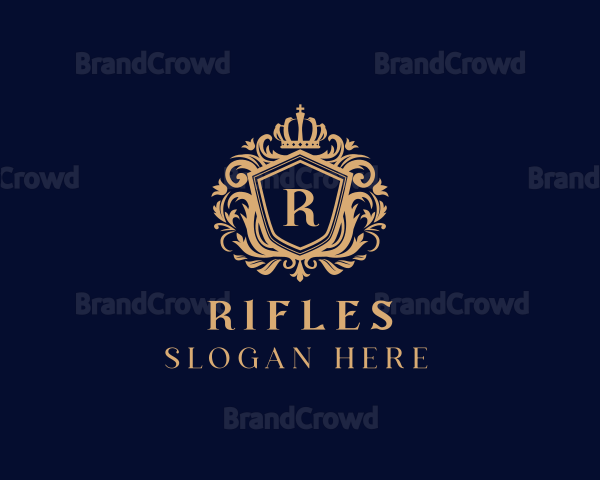 Majestic Royal Crown Shield Logo