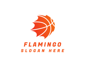 Basketball Meteor Sport Logo