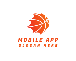 League - Basketball Meteor Sport logo design