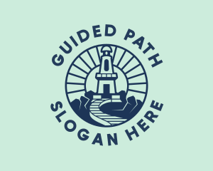 Path - Nostalgic Lighthouse Pathway logo design