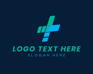 Ambulance - Medical Cross Healthcare logo design