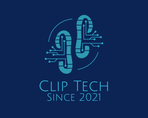 Digital Tech Shoe logo design