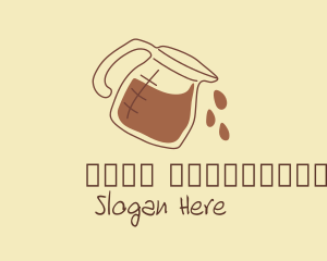 Cappuccino - Coffee Maker Outline logo design