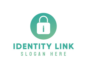 Identification - Green Padlock App logo design