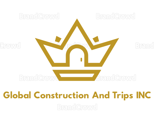 Gold House Crown Logo