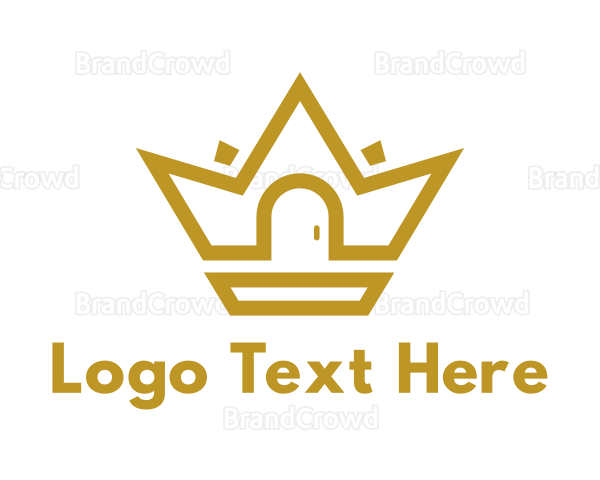 Gold House Crown Logo