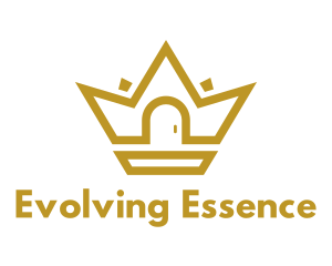 Gold House Crown logo design