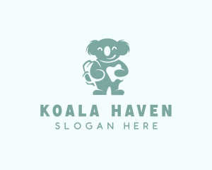 Koala Dental Tooth logo design