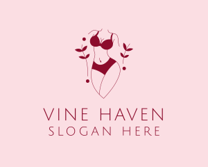 Red Sexy Lingerie logo design