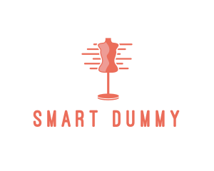 Dummy - Pink Fashion Designer logo design